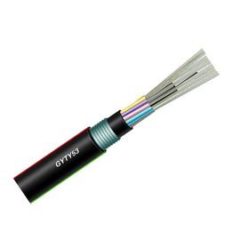 Calidad  6 Core Outdoor Fiber Optic Cable Single Mode For Direct Buried with PE outer sheath fábrica