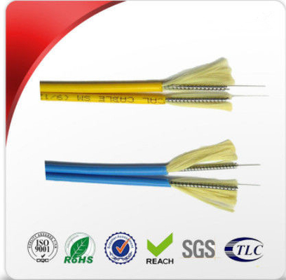 Cable de fribra óptica interior flexible del desbloqueo con los productores del cable de fribra óptica de 2.0m m