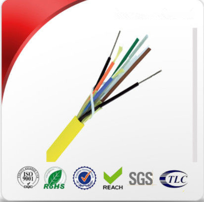 Kevlar fortalece el cable de fribra óptica multi del filamento de los corazones para el cable interior de FTTB
