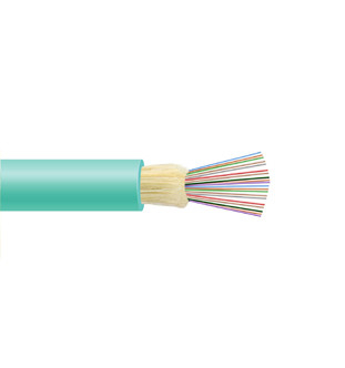 Uso en interiores MTP/MPO cable blindado de fibra óptica de cubierta simple micro de 2 a 24 núcleos