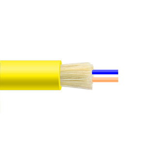 Cable de parche de fibra óptica de chaleco redondo duplex flexible para centros de datos de alta densidad y aplicaciones de conmutación