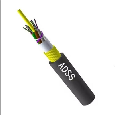 Cables aéreos de fibra 12 núcleo 24 núcleo 48 núcleo Cables de fibra óptica