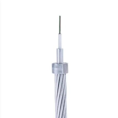 Cable de tierra de fibra óptica de tubo suelto central OPGW