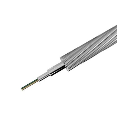 Cable de tierra de fibra óptica de tubo suelto central OPGW