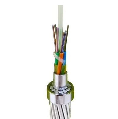 OPGW Diseños típicos de tubos de acero inoxidable central cubierto para la instalación aérea de comunicación de energía