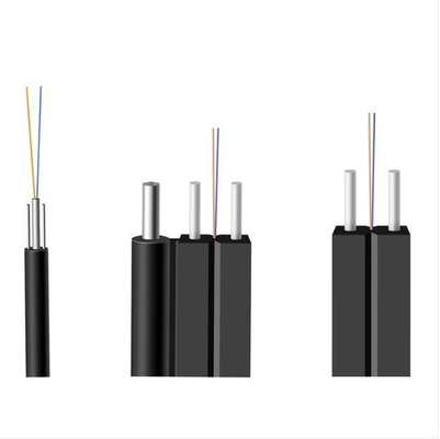 Cable de caída de fibra óptica FTTH de modo único para exteriores G. 657A1 G. 657A2