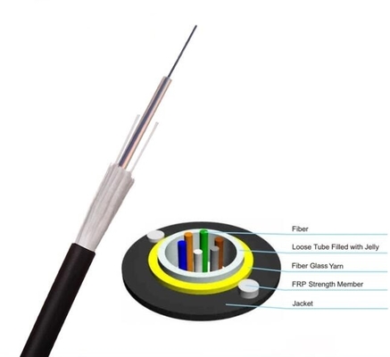 GYFXTY Cables de fibra óptica dieléctrica con tubos uni-sueltos blindados de hilo de vidrio