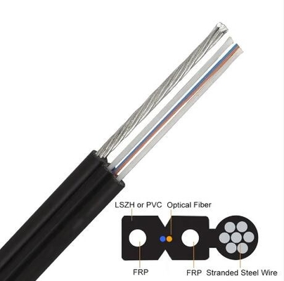 Cables ópticos de fibra óptica de acero reforzado FTTX FTTH FTTR