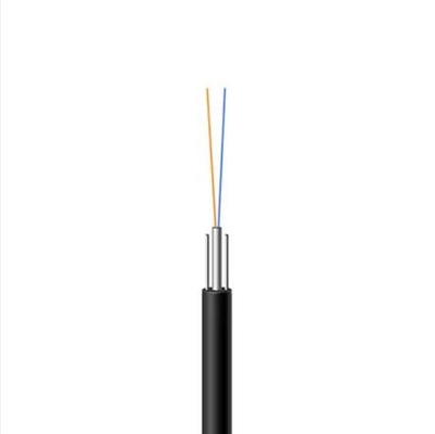 Cable de caída de fibra óptica de interior y exterior de 2 núcleos FTTH autoportante