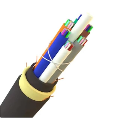 Cables de anuncios aéreos mini G652d Sm Fibra 6 núcleo 8 núcleo 12 núcleo 24 núcleo Asu Fibra óptica