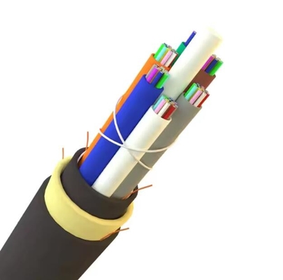 Cables de anuncios aéreos mini G652d Sm Fibra 6 núcleo 8 núcleo 12 núcleo 24 núcleo Asu Fibra óptica