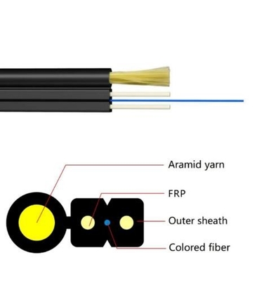 Cable FTTH 1 CABLE G657A2 G657A1 de fibra óptica