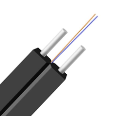 Los cables de caída FTTH para interiores, con resistencia a FRP, 1-12F, opción OS2/OM2/OM3/OM4, LSZH