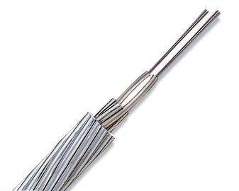 Cable de cable de toma de tierra de arriba compuesto óptico de acero inoxidable clading de aluminio 72core OPGW