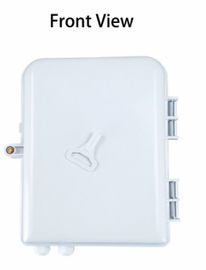 Uso de la caja de la terminación del ABS FTTH de los puertos de la caja 48 de Grey Beige Fiber Optic Distribution para el cable de descenso o el cable interior