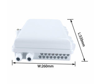Caja de distribución de la resistencia de choque del puerto del interfaz 4 de FC/del LC 750N Ftth