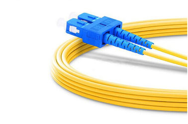 SC - el cordón de remiendo del LC, remiendo de la fibra telegrafía fábrica de la concentricidad de PVCmaterial del diámetro de 2.00m m la alta