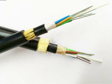 Base de la chaqueta 2-144 de ADSS PE toda la calidad y seguridad dieléctricas hemos ejecutado un estricto y, cable de fribra óptica al aire libre
