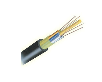 Miembro de fuerza central acorazado del cable de Ethernet de la fibra óptica del hilado de cristal GYFTY-FS RFP