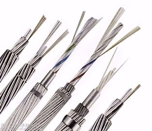 Diámetro de arriba compuesto del cable del alambre 20.0m m de Gound del cable de fribra óptica de OPGW