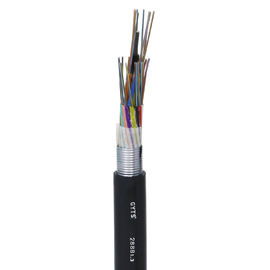 GYTS Steel Armored con cable de fibra óptica con cubierta de PE para conducto y antena con tubo holgado