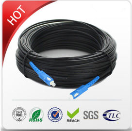 Vida de servicio larga del negro del SM G657A1 G657A2/blanca de descenso del cable LSZH de la chaqueta interior