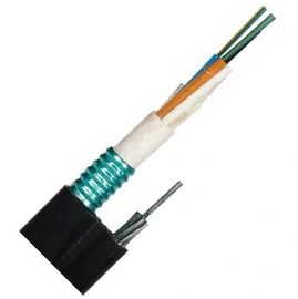 Cuadro flojo central 8 cable de fribra óptica al aire libre GYXTC8S/GYXTC8A del tubo de la ayuda del uno mismo
