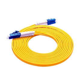 10PCS/bag puente unimodal a una cara de la fibra óptica del simplex 3.0m m FTTH del cordón de remiendo de la fibra óptica del sC /UPC-sC/UPC