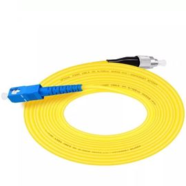 Buena coleta de la fibra óptica de la repetibilidad para el SC/el UPC del conector de cable óptico