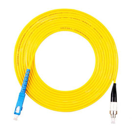 Buena coleta de la fibra óptica de la repetibilidad para el SC/el UPC del conector de cable óptico