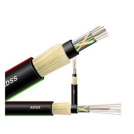 72 el uno mismo al aire libre del Todo-dieléctrico de la base ADSS apoya el cable de fribra óptica aéreo no--metalic