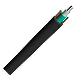 Cable de fribra óptica ULTRAVIOLETA anti acorazado de la base GYXTW SM de la chaqueta 2-24 del PE