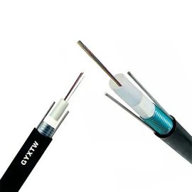 Buen precio para el cable de fribra óptica clasificado al aire libre del solo modo de 216 bases, Om3 cable de fribra óptica acorazado Gyts