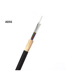 Base 36 todo el uno mismo dieléctrico - cable de la fibra óptica de Adss de la ayuda