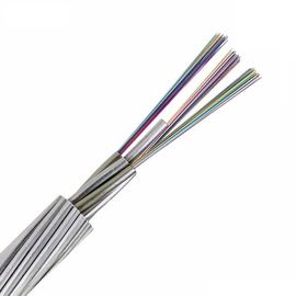 3 capas trenzaron el cable de fribra óptica del solo modo OPGW de ACS