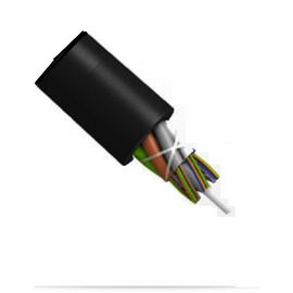 Cable de fribra óptica no acorazado trenzado del tubo de 144 bases flojamente