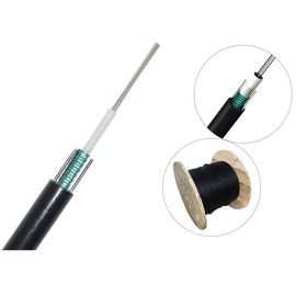 Cable de fibra óptica GYXTW de tubo holgado central de modo único para exteriores y cable de fibra óptica de conducto 6f