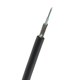 Antena al aire libre de la envoltura externa floja central del tubo PE de la base del OEM GYXTY 8 y canalizar el cable de fribra óptica del SM