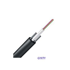 GYXTY 10 núcleo central tubo suelto exterior antena y conducto de un solo modo de cable de fibra óptica