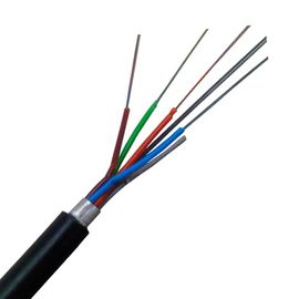 24 tubos flojos de la base trenzaron la antena de GYTA y el cable de fribra óptica de China del solo modo de la base del conducto 96