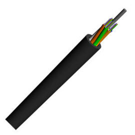 Cables de fibra óptica totalmente dieléctricos de tubo suelto FRP 12 de núcleo con carcasa exterior de hilo de aramida PE/LSZH