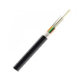 Cuenta aérea no metálica de la fibra de la base del cable de fribra óptica 2 - 288 del OEM con el relleno del llenador compuesto