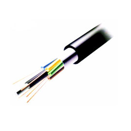 36 Cable de fibra óptica de modo único de núcleo GYTA Tubo suelto fijado para instalación aérea y de conductos en ambientes adversos