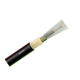 Cable de fribra óptica al aire libre acorazado no-metálico y no- del tubo flojo de la base de GYFTY 96