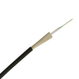 Cable acorazado no-metálico y no- del tubo flojo central de la base al aire libre del cable de fribra óptica aéreo GYFXTY 4 de la fibra