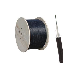 Cable acorazado no-metálico y no- del tubo flojo central de la base al aire libre del cable de fribra óptica aéreo GYFXTY 4 de la fibra