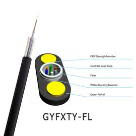 Acorazado no-metálico y no- del tubo GYFXTY 6 de la base del cable flojo central de Ofc