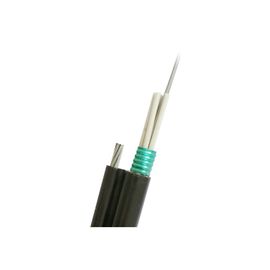 GYTC8S aéreos sueltan el cable de fribra óptica acorazado del solo modo de la base del tubo 6