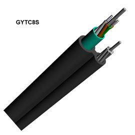 El uno mismo de GYTC8S apoyó el cuadro 8 cable de fribra óptica al aire libre