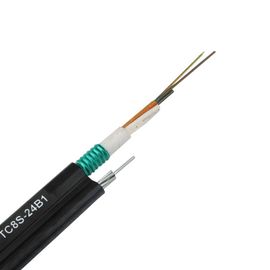 Cable de fribra óptica al aire libre multi de la base GYTC8S del modo 6